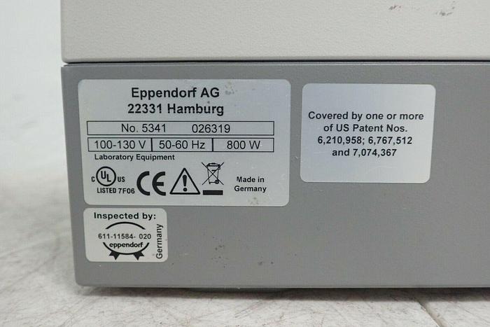Used Eppendorf 5341 Mastercycler ep Gradient Thermal Cycler
