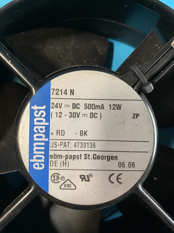 Used Papst Axial Fan 7214N