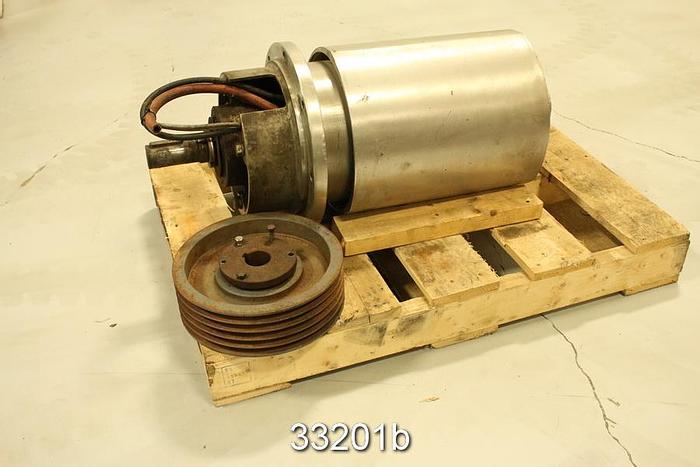 Used Bird 200 Pressure Screen Rotating Assembly #33201