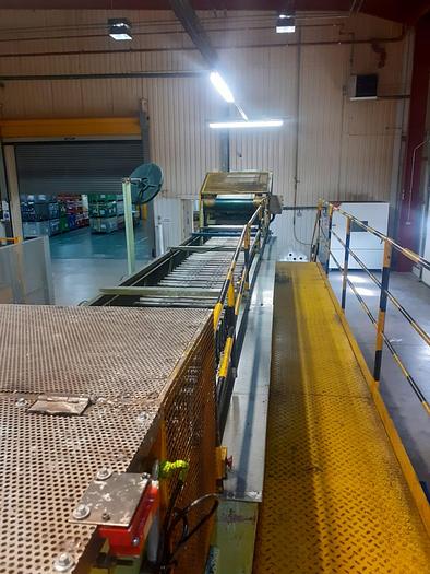 Used 2008 Datong Slab cooling unit  (tunnel type batch off)