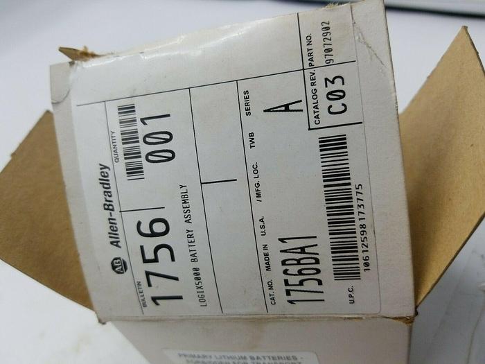 Allen Bradley 1756-BA1 Series A Logix5000 Battery Assembly