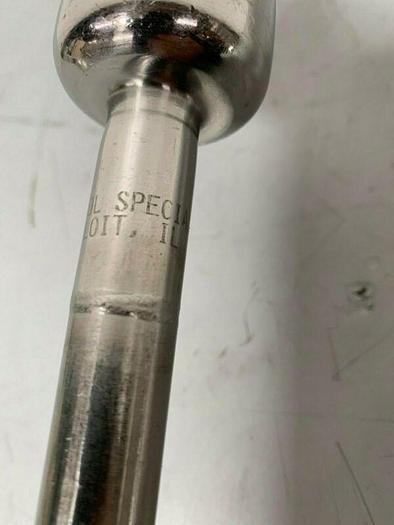 Used Electrol Specialties 12" Stainless Steel Spray Ball w/ 1" Sanitary Fitting