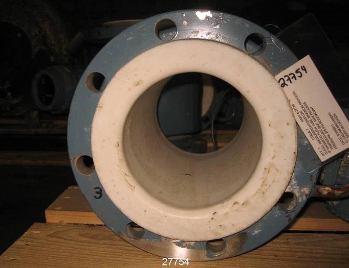 Used Rosemount 8705TSA060S1W0N0B3 6" Magnetic Flow Tube, Maximum Process Temperature 350F, Max Process Pressure 275 Psi #27754