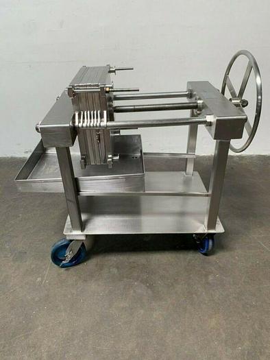 Used Ertel Alsop ST-160  All Stainless Steel EUS 16″ Plate and Frame Filter Press