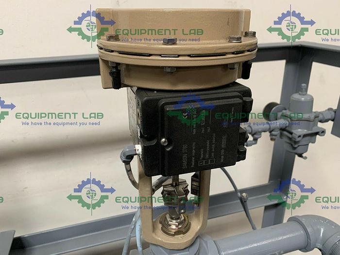 Used Budzar 1WT-S50WSB-DSP Heat Exchanger Skid 460V 3PH w/ Two Marathon Jet Pumps 2HP