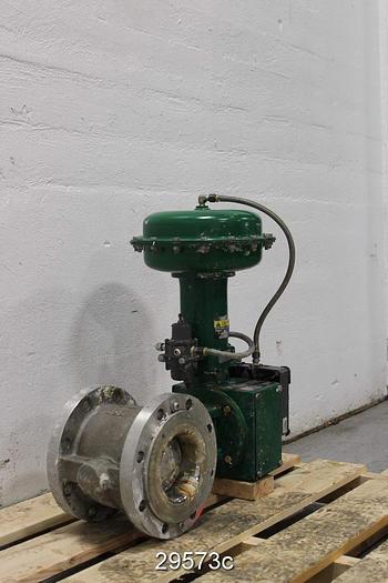 Used Fisher V150 6" V-Ball Control Valve #29573