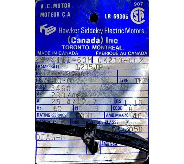 D'occasion USED CENTRIFUGAL PUMP, 3" X 2" INLET & OUTLET, CARBON STEEL