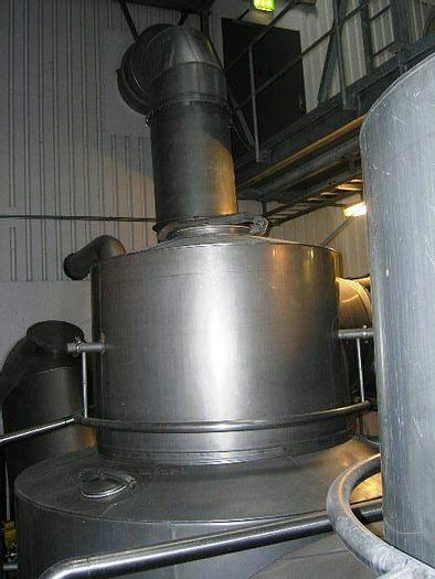 Cyclone for NIRO fluid bed