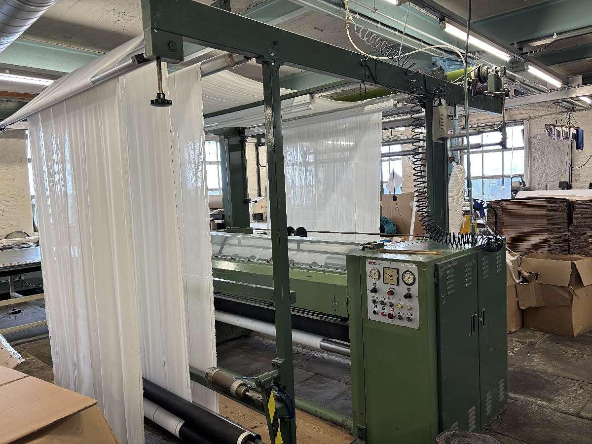 Used 1 x 2.2m Lafer Longitudinal Slitter (Scarf Slitter)