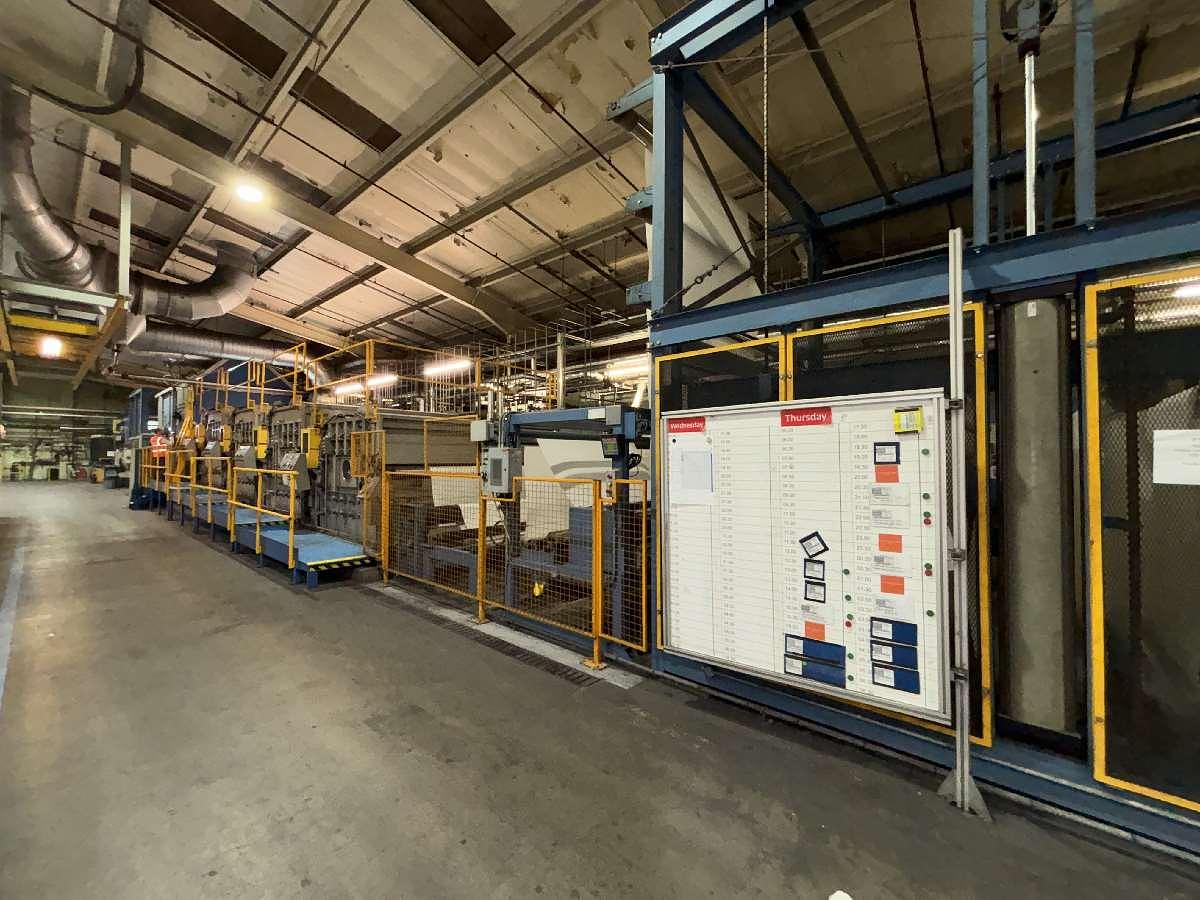 Used 1 x 2.8m Kuester Fabric Wash range, YOM 2005