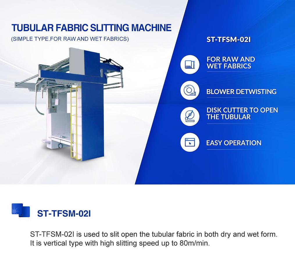 Tubular Fabric Slitting Machine