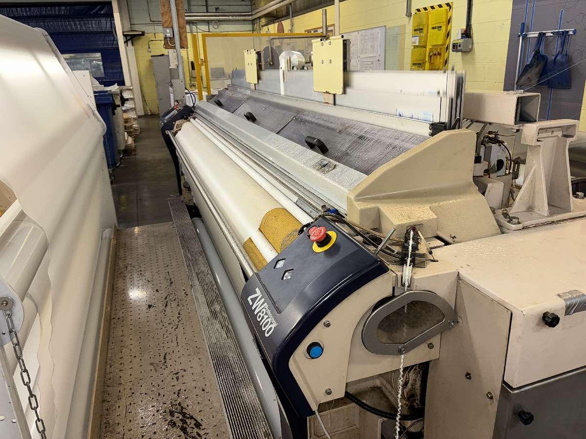 Used 10 x 2.8m Tzudakoma Waterjet looms, TW8100, 2017