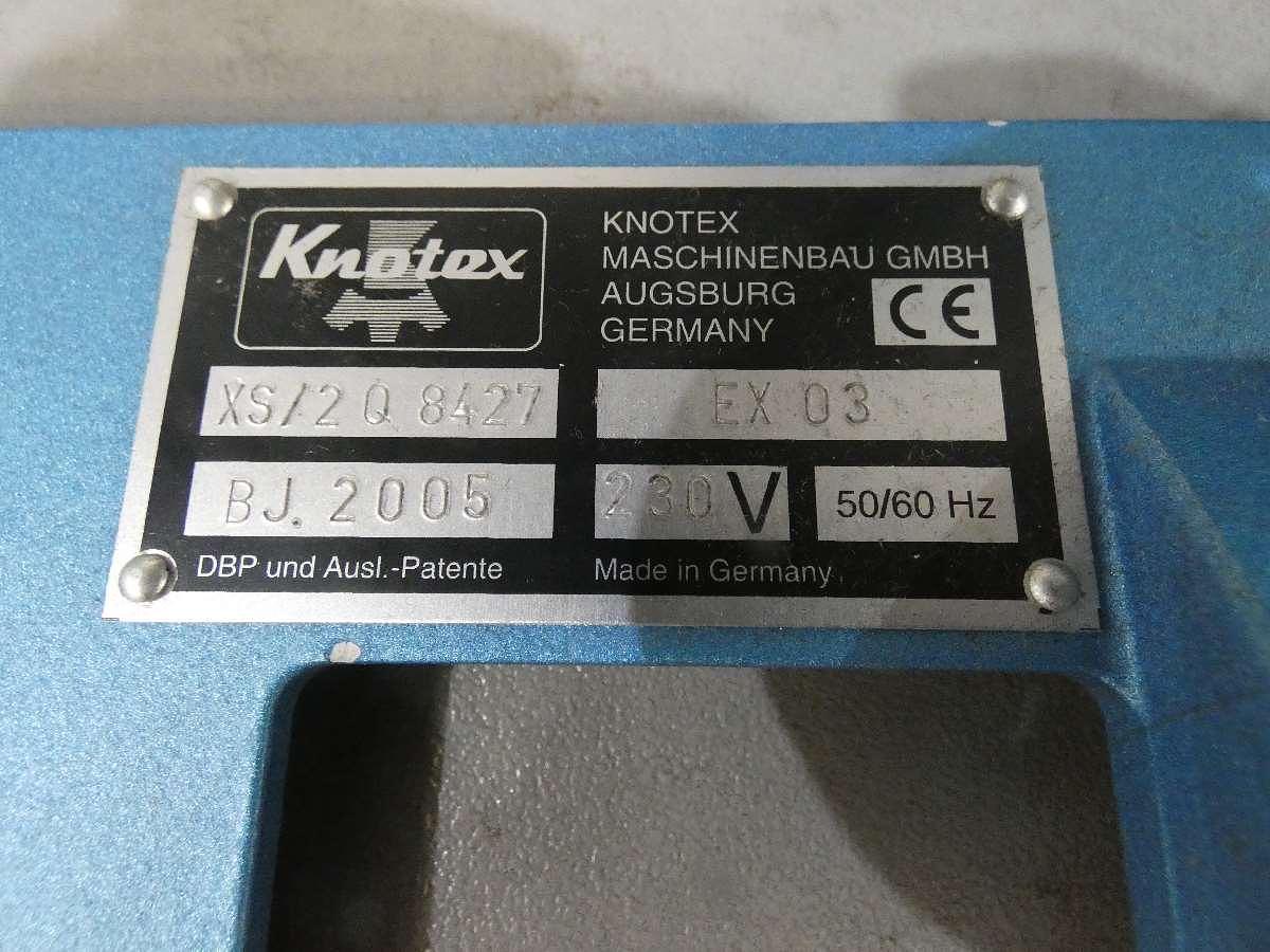 Used 2 x Knotex Warp Tying / Knotting, Type XS/2Q and ASE/2, 2005