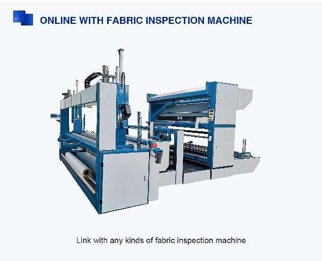 Fabric Inspection and Fabric Roll Packing Machine