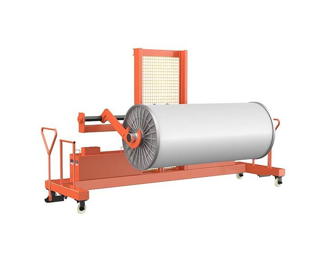 Weaving transport, Electro-hydraulic Warp Beam High Lift Trolley, G5-HBT-04I (New)