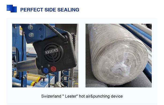 Semi-automatic Fabric Roll Packing Machine