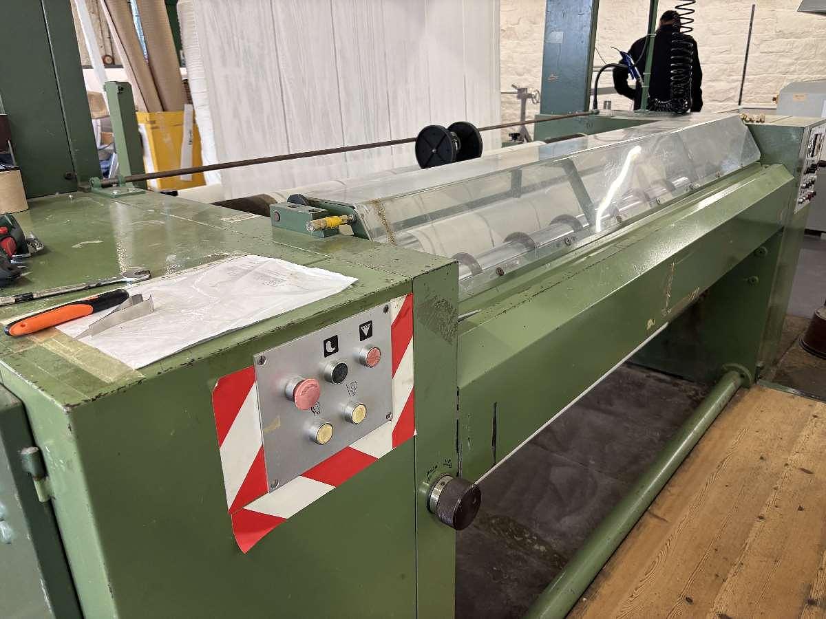 Used 1 x 2.2m Lafer Longitudinal Slitter (Scarf Slitter)