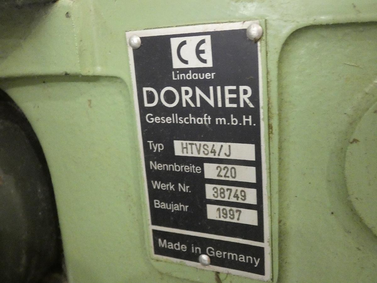 Used 2 x 2.2m Dornier jacquard looms, HTVS4/J with Bonas Jacquard (1344 hooks), 1997