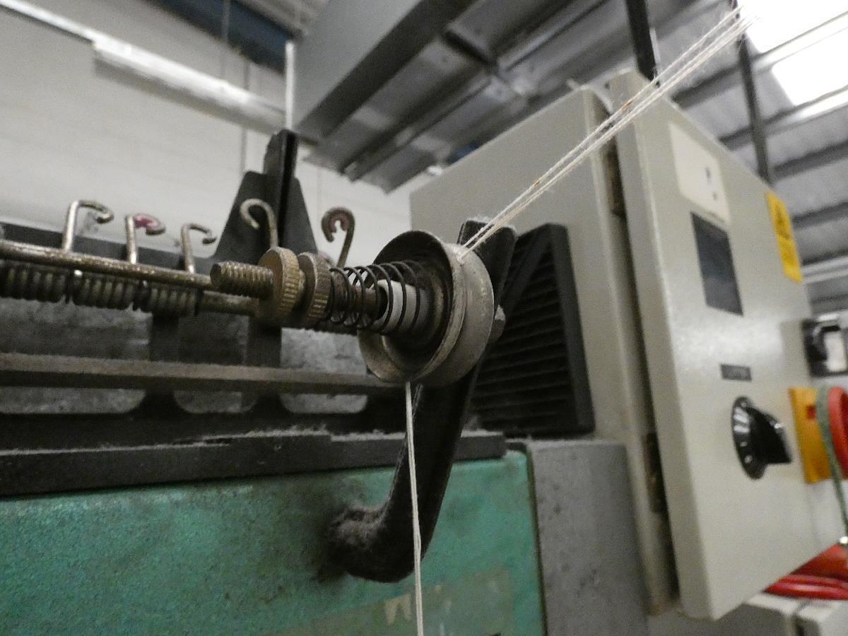 Used 2 Spindle Chenille Twisting Machine, Chenil Contes, 1990