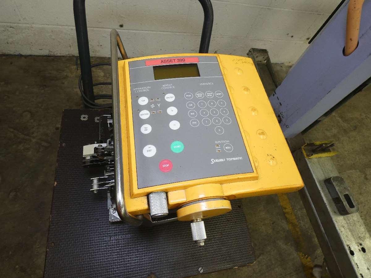 Used 1 x Staubli Topmatic Knotter with Frame , TMP, 1996