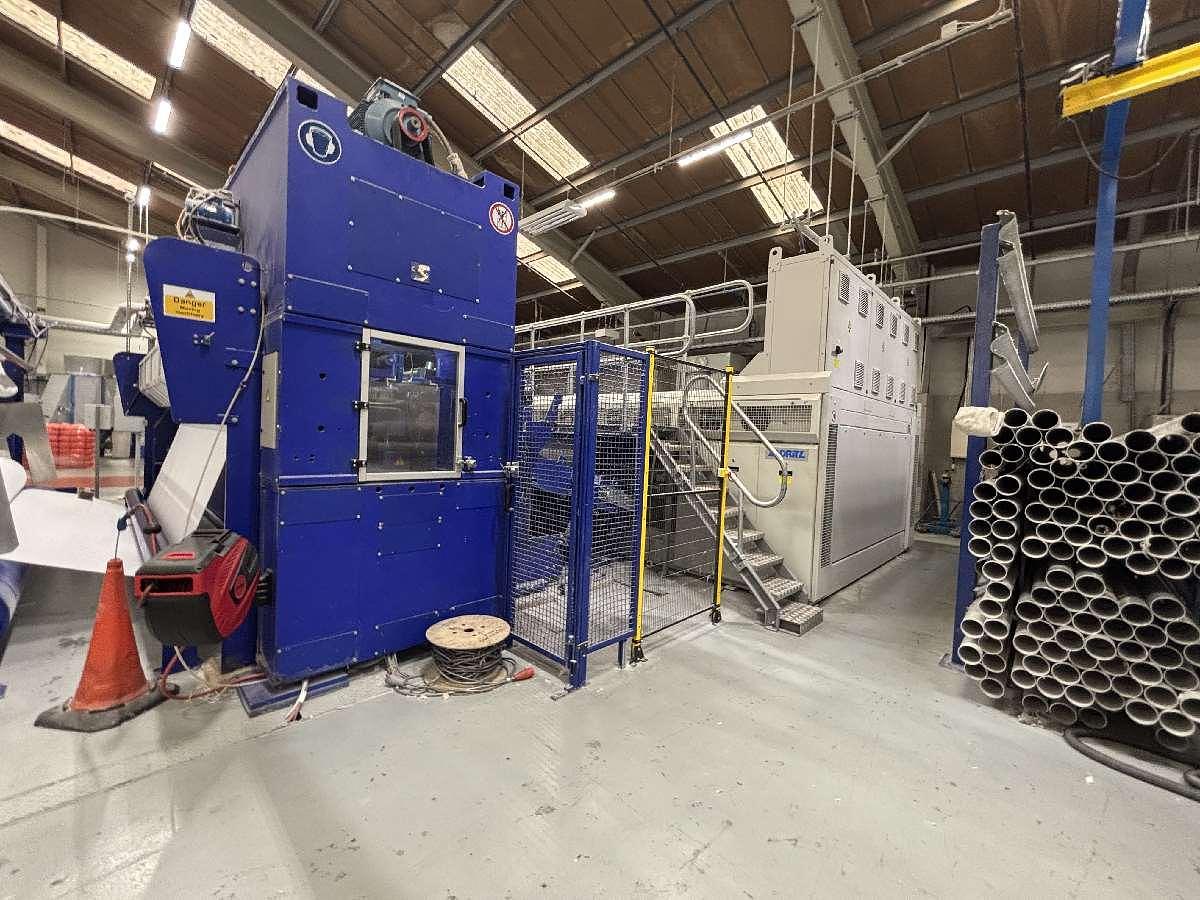 Used 1 x 5.5m Trutzschler and Fehrer Needle Punch Line, 2000-2018