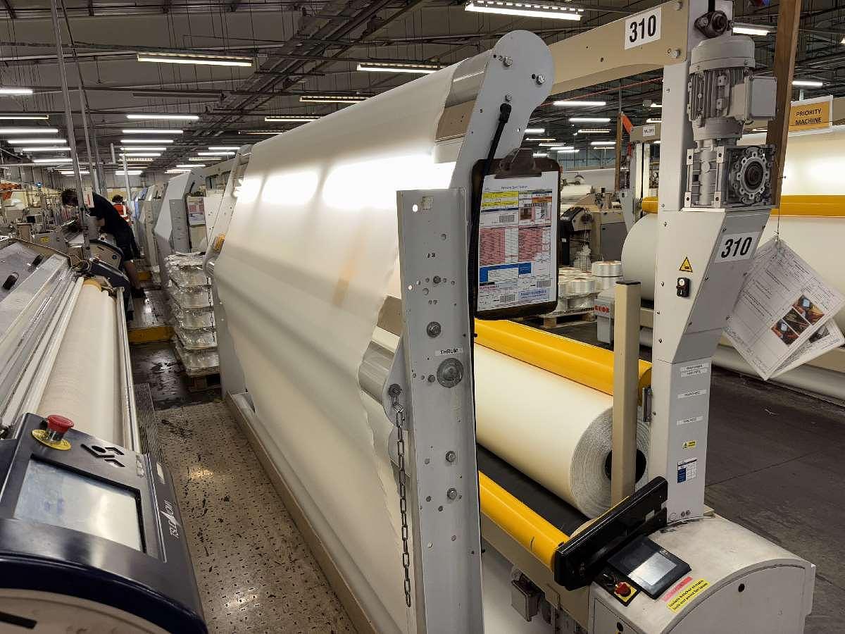 Used 10 x 2.8m Tzudakoma Waterjet looms, TW8100, 2017