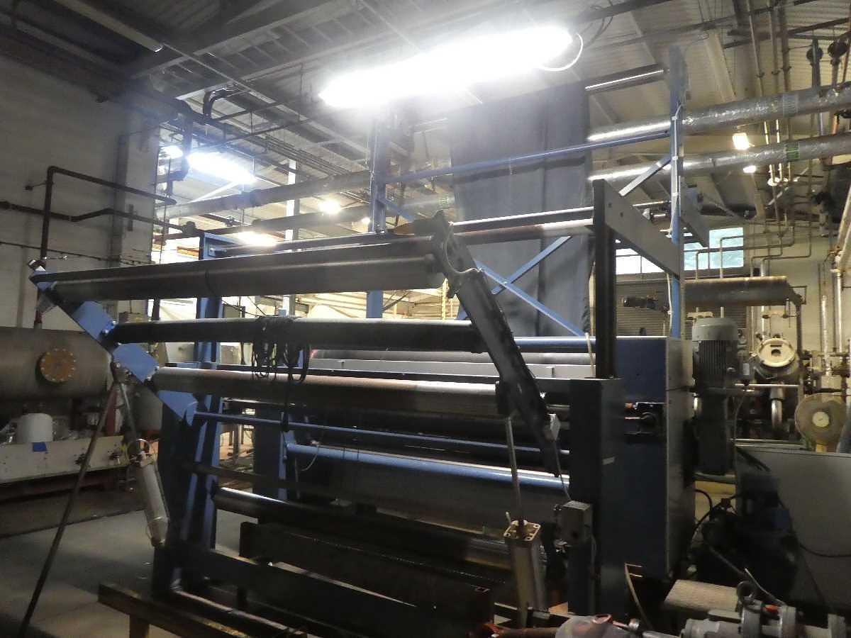 Used Red Flag Fabric Dye Padder / Foulard 2016