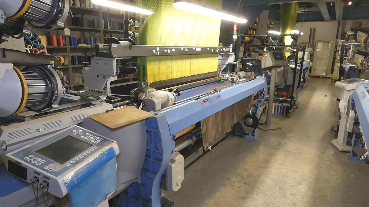 Used 4 x 1.9m Smit Rapier looms, GS900, 2004-6
