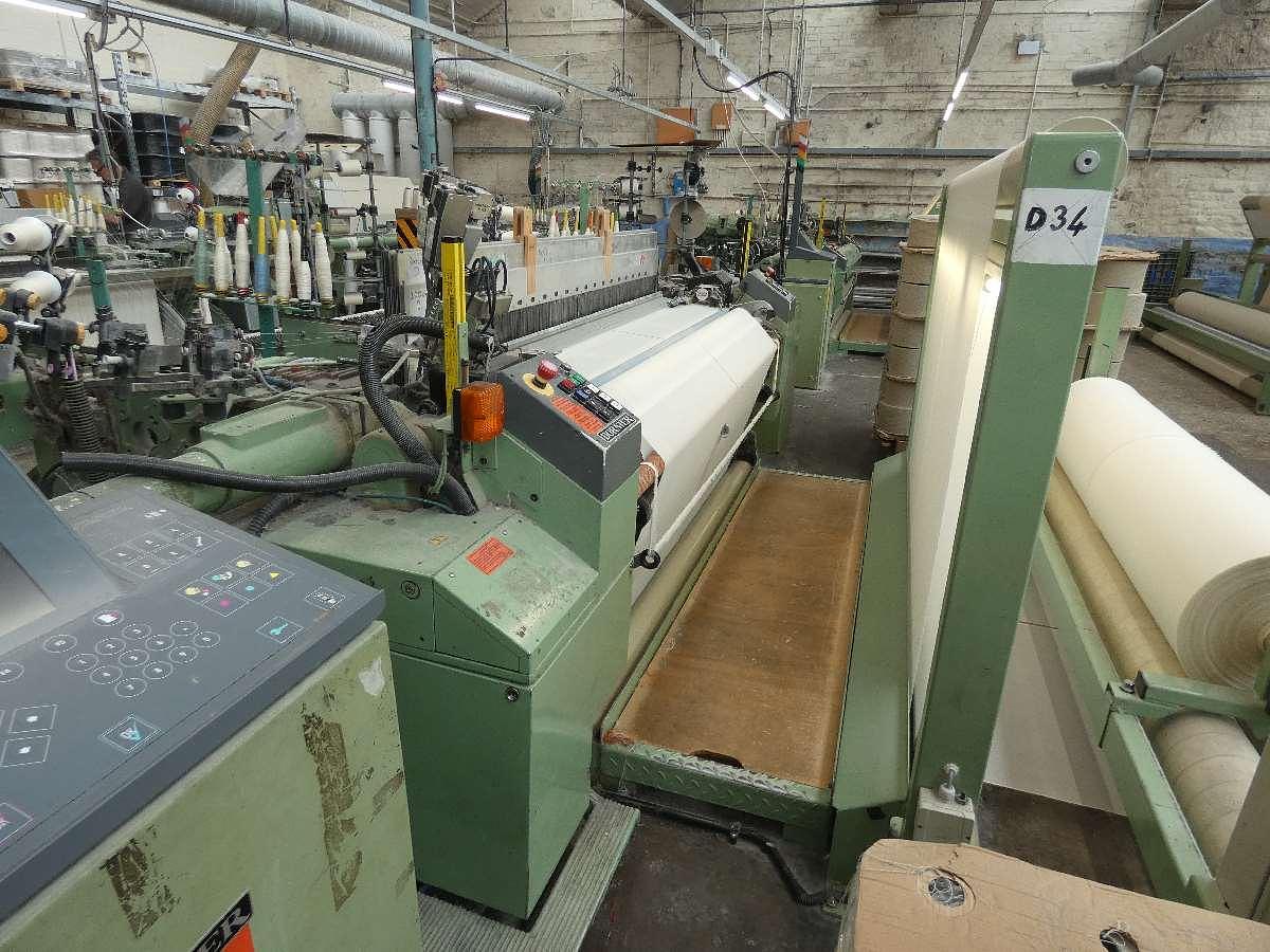 Used 4 x 2.0m Dornier Rapier Loom, PTV 4S, 2003
