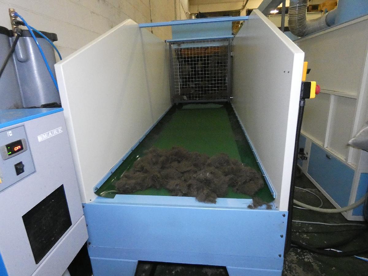 Used Fully automated fibre opening and filling machine