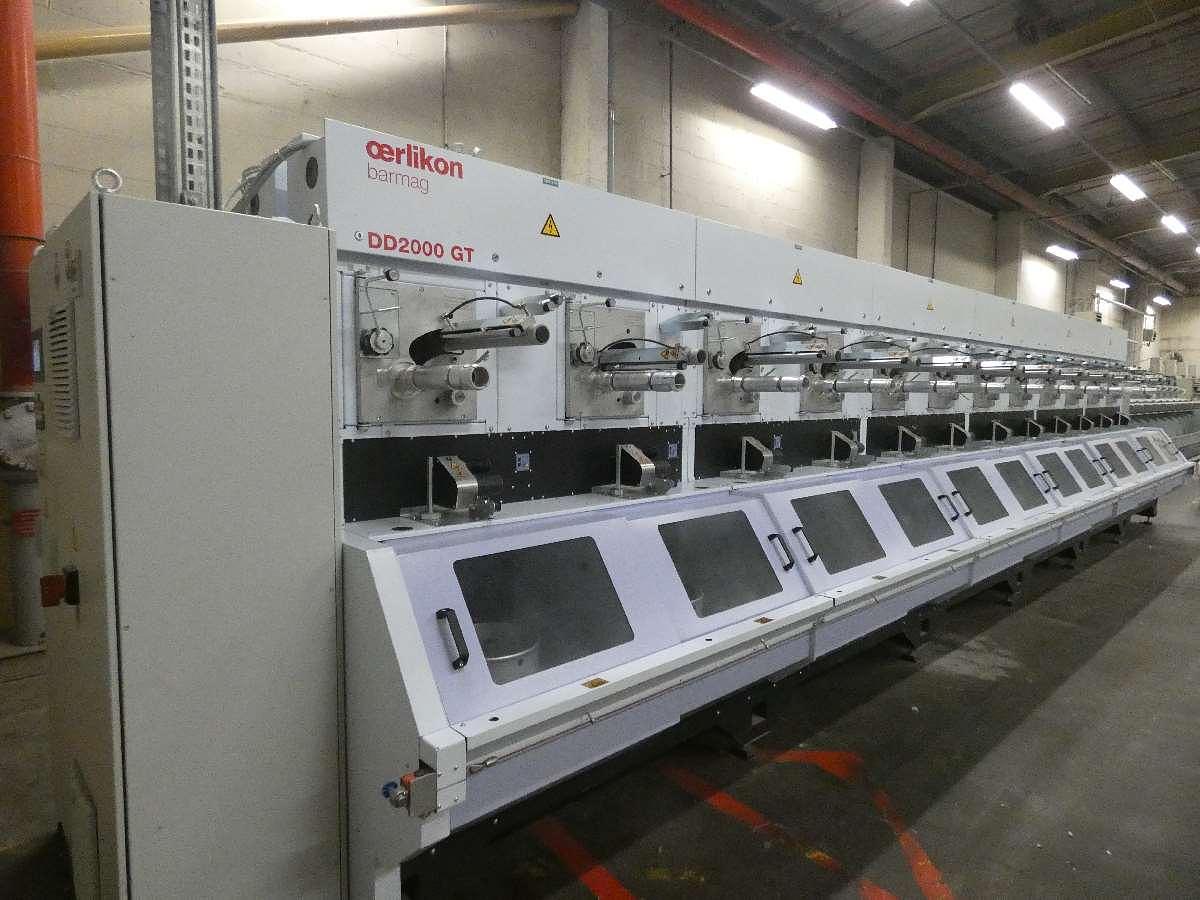 Used 2 x STC Spinnzwirn Heavy Duty Twisting Machine, Type DD2000GT, 2017-19