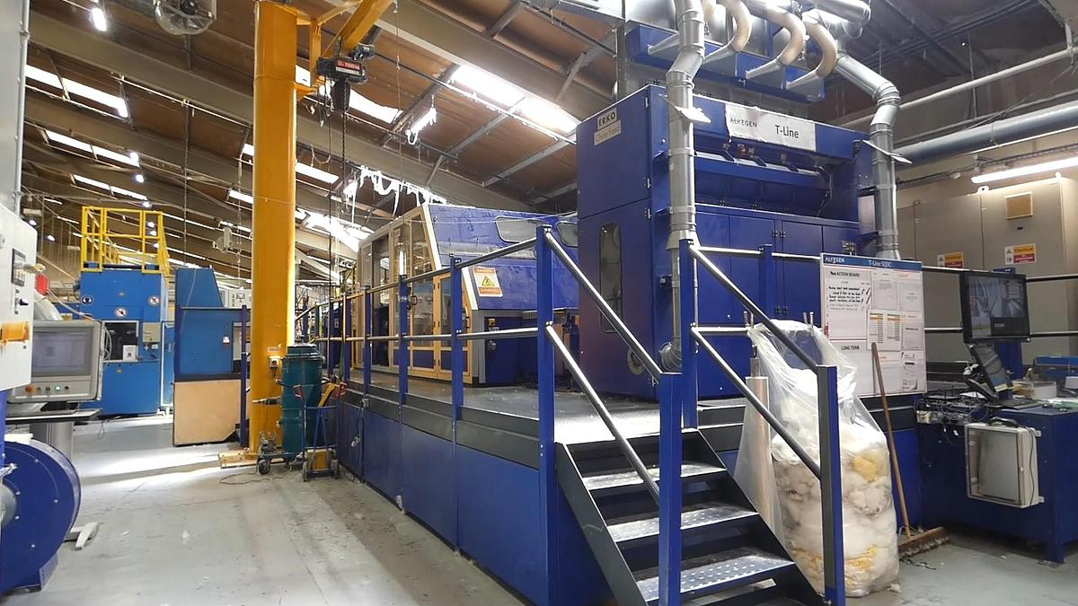 Used 5.5m Trutzschler+Fehrer needle punch, 2004-2013