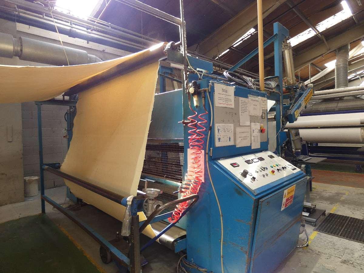 Used 1 x 2.5m Parex Mather Singer, Gas, 2000