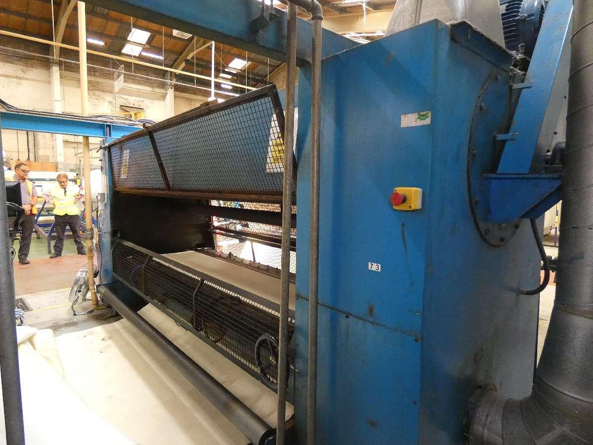 Used 1 x 2.5m Parex Mather Singer, Gas, 2000