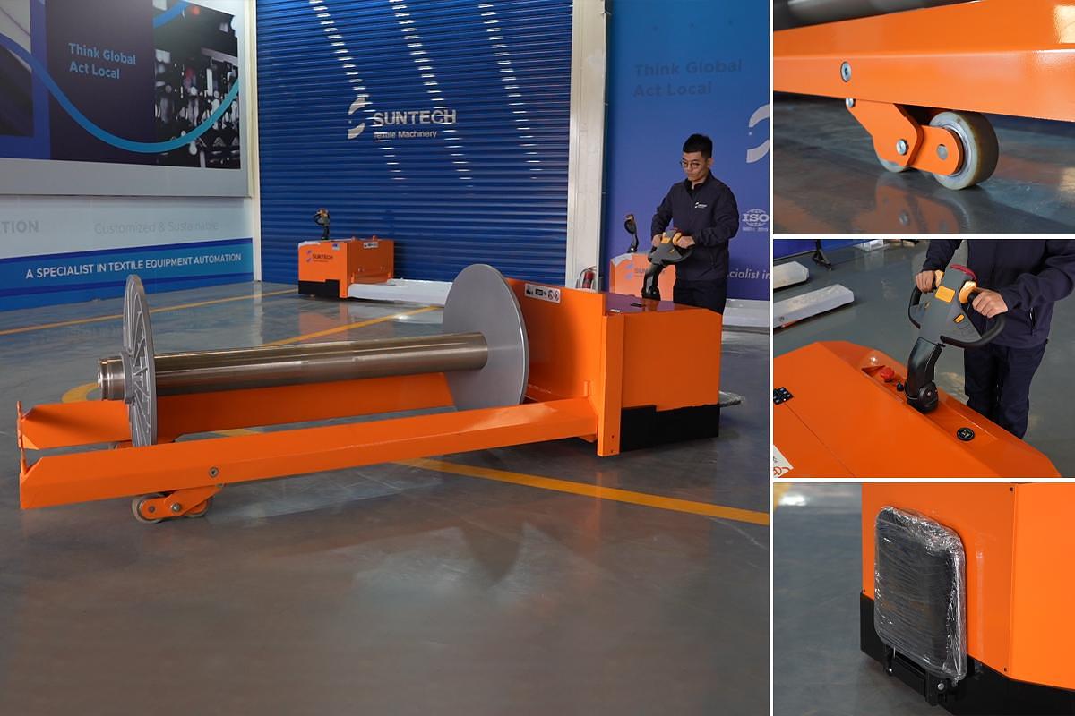 Electronic Warp Beam low Lift Transport Trolly (New)