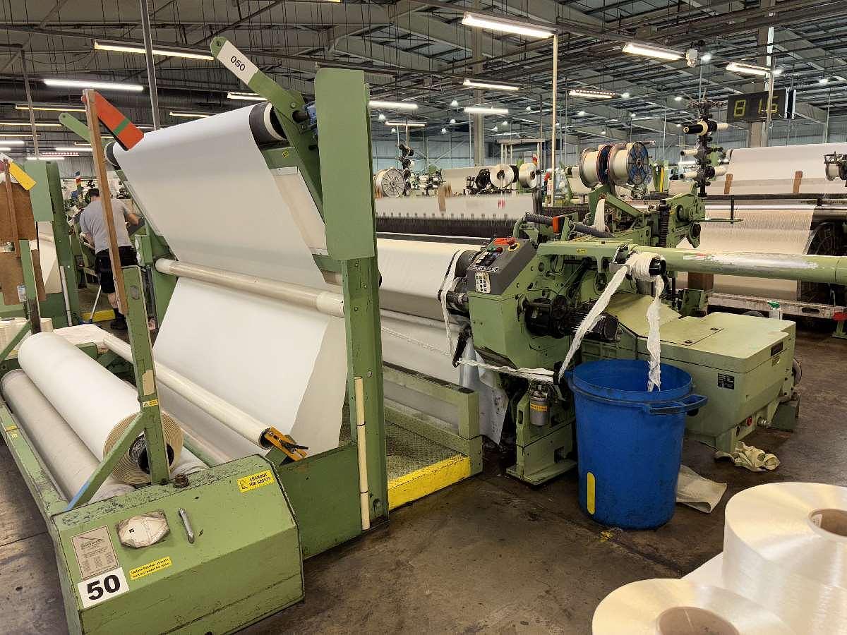 Used 8 x 2.2m Dornier Rapier Looms, HTVS4/S, 1996