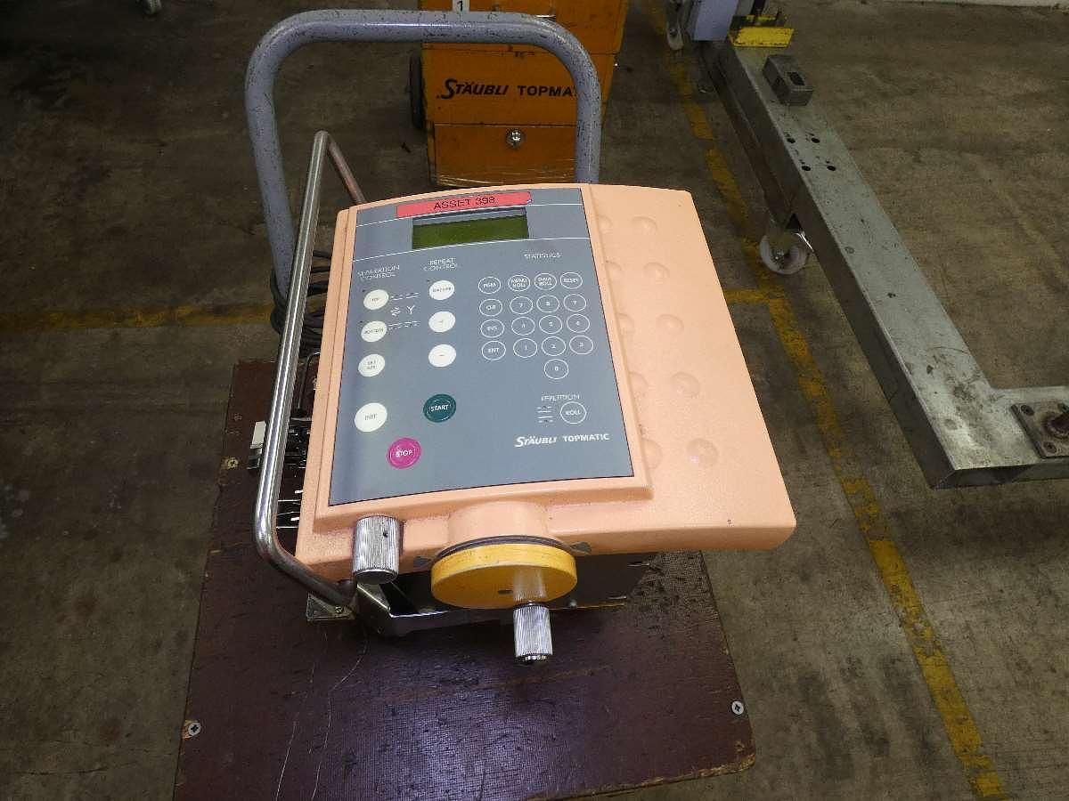 Used 1 x Staubli Topmatic Knotter with Frame , TMP, 2001