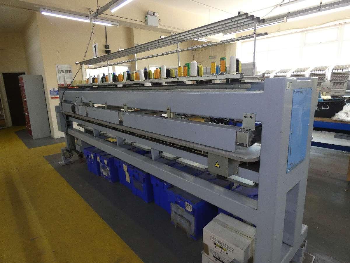 Used 3 x 8 head Barudan Embroidery machines
