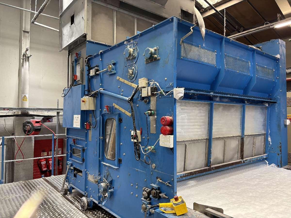 Used 1 x 5.5m Trutzschler and Fehrer Needle Punch Line, 2000-2018