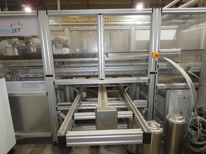 Used Zimmer Chromojet sample digital jet printing system