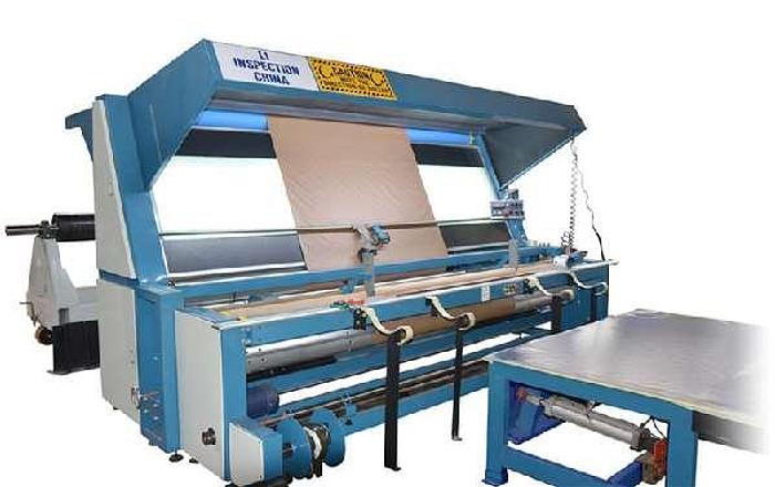 Carpet and Industrial Fabric Cross-Cutting and Rolling Machine