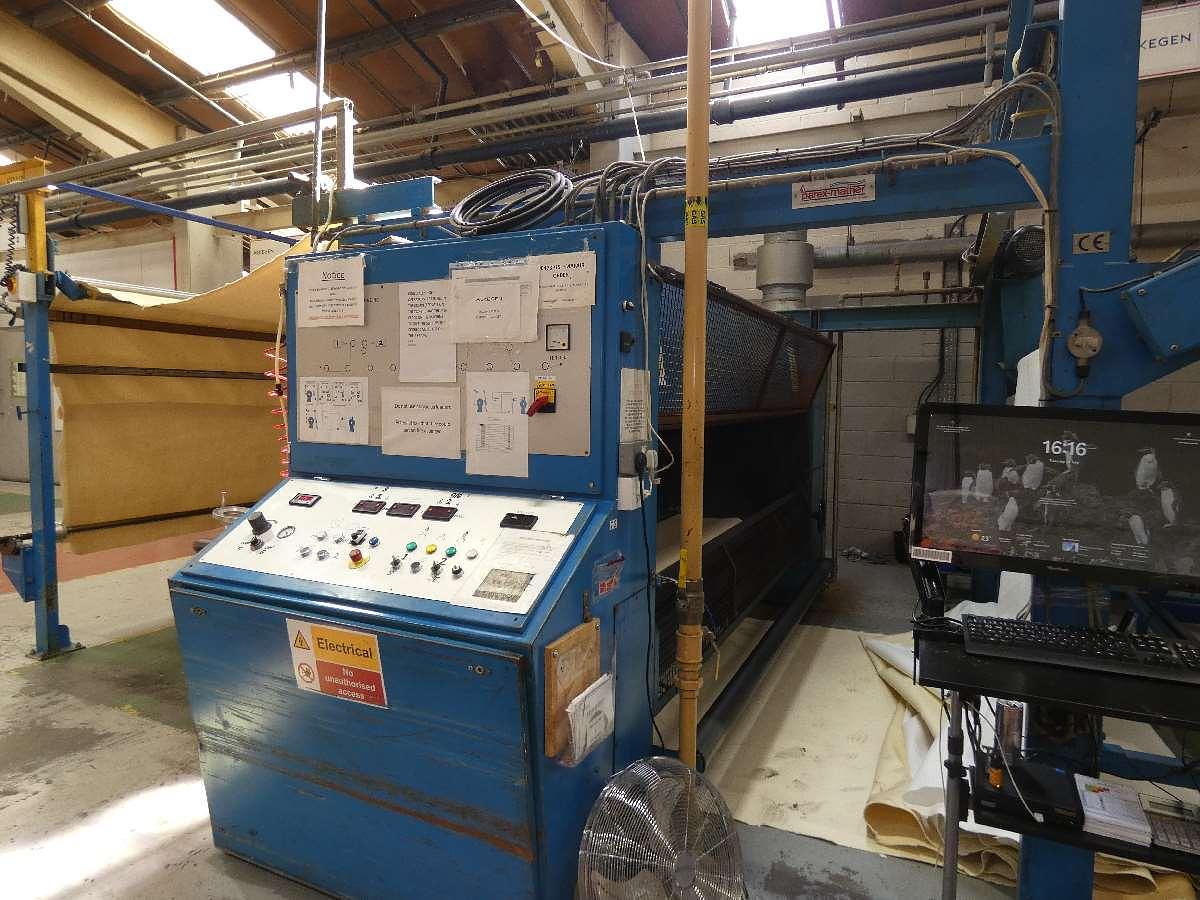 Used 1 x 2.5m Parex Mather Singer, Gas, 2000