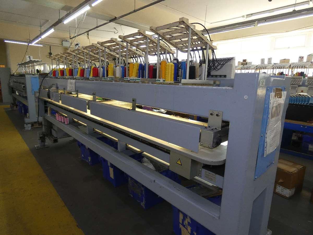 Used 3 x 8 head Barudan Embroidery machines