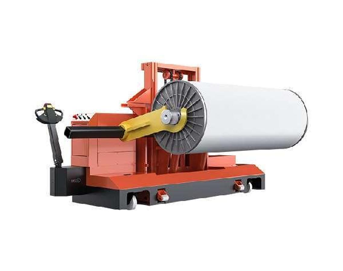 Weaving transport, Motorized Warp Beam High Lift Trolley, G5-MBT-04