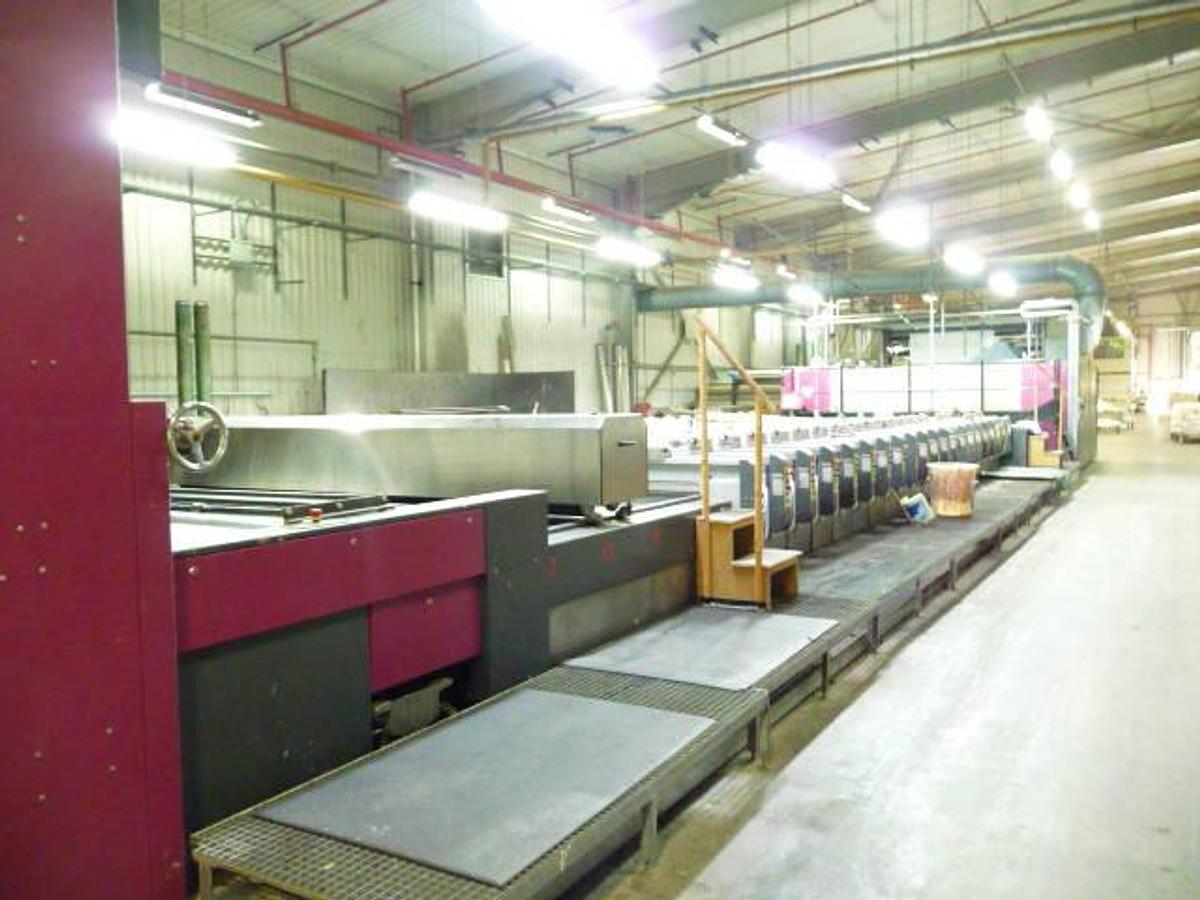 Used Stork Pegasus Rotary Screen Printer, 2000