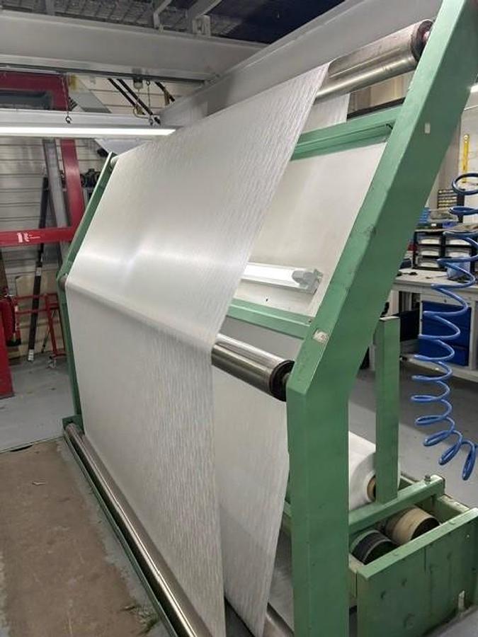 Used 2 x 2.2m Dornier jacquard looms, HTVS4/J with Bonas Jacquard (1344 hooks), 1997