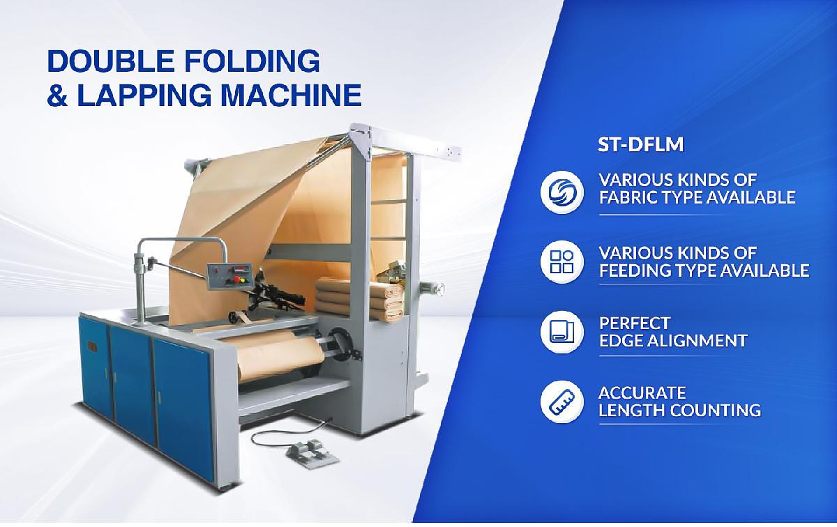 Fabric Folding Machine (Double Folded on Paper Board)