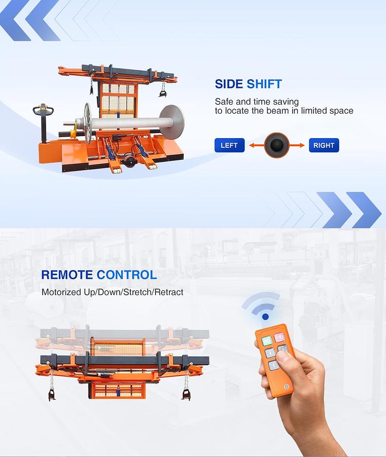 Weaving transport, Electronic Warp Beam and Harness Transporting, G5-MBT-021 (New)