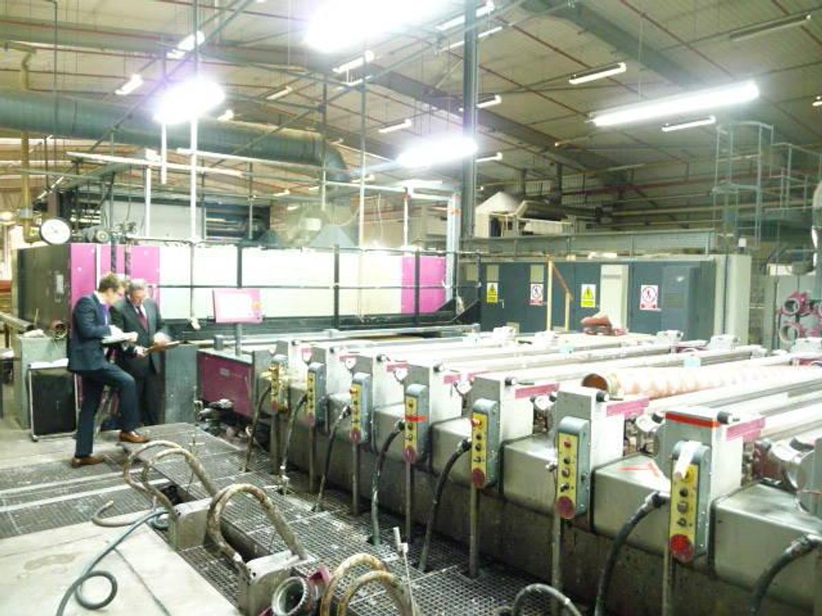 Used Stork Pegasus Rotary Screen Printer, 2000