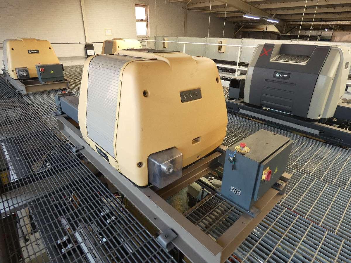 Used 2 x 1.9 Picanol Gammax looms with Staubli Jacquard type CX880, 2005 
